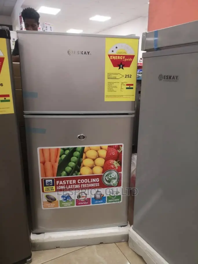 Eskay Double Door Tabletop Fridge