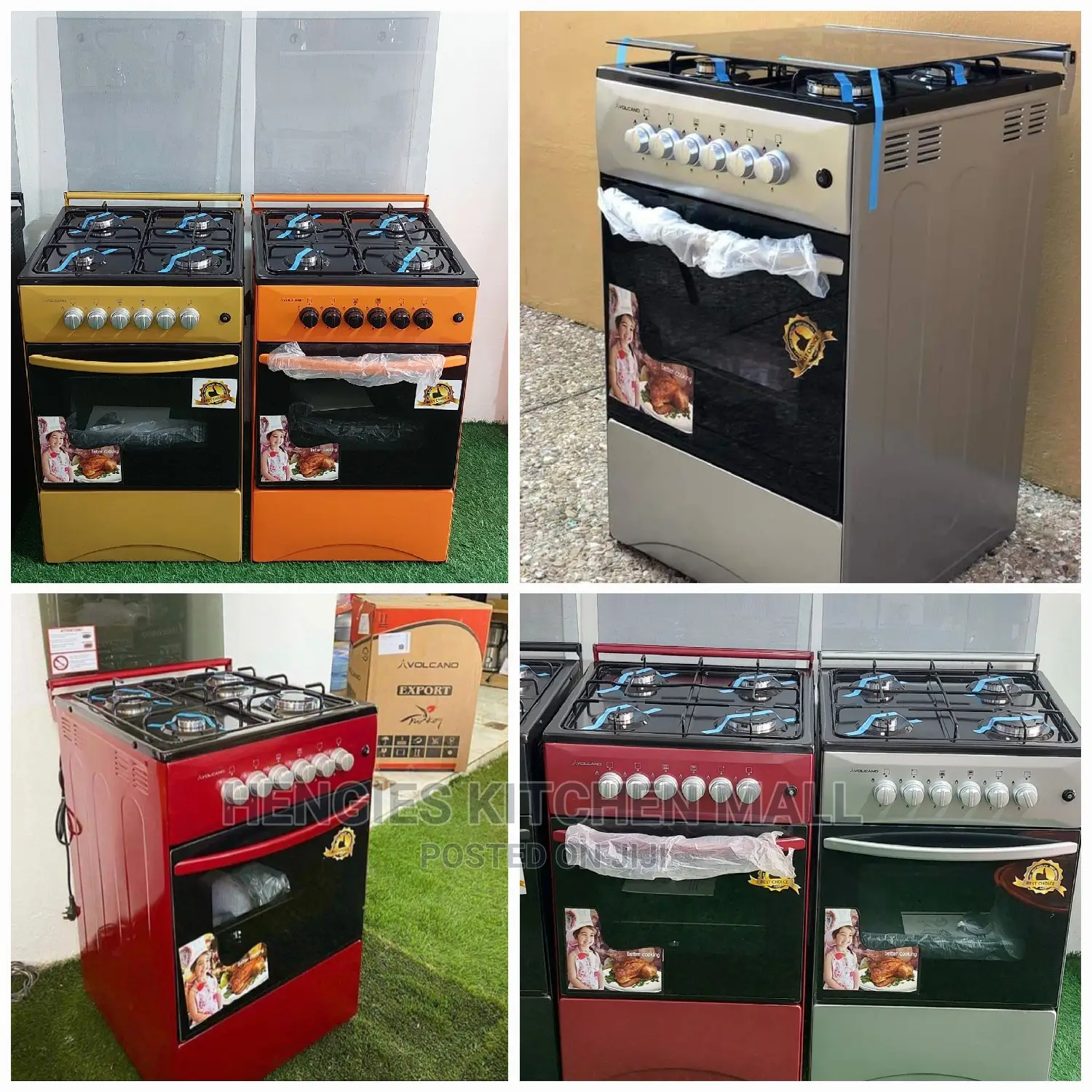 New in Box Volcano Gas Cooker 50x50