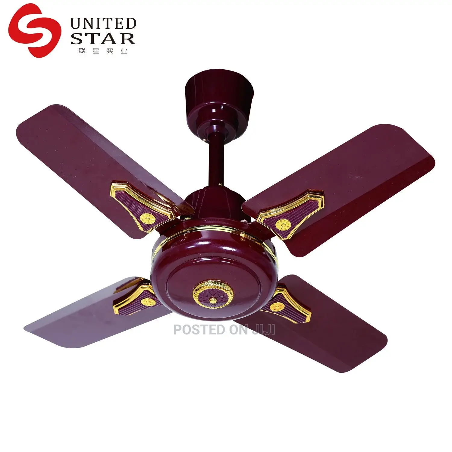 United Star 4 Short Blade Ceiling Fan