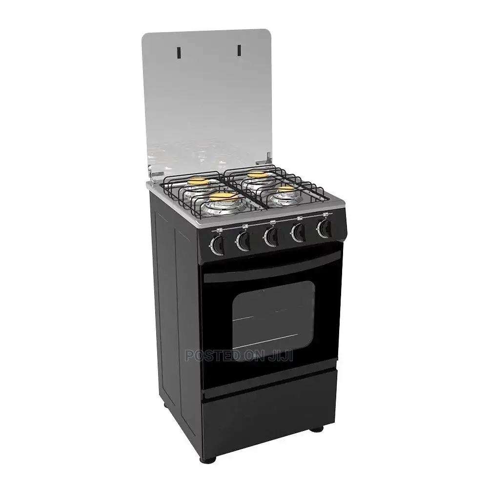 Standing 4 Gas Burner in Cooktop With Oven