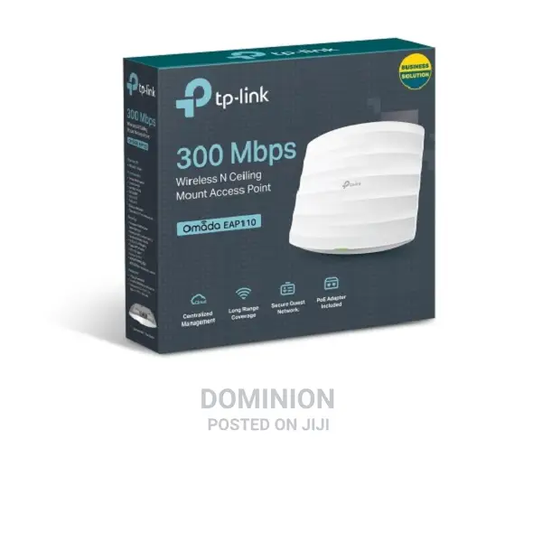 Tp-Link Eap110 300mbps Wireless N Ceiling Mount Access Point