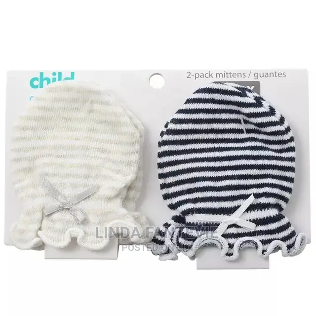 2 Pairs Baby Hand Mittens