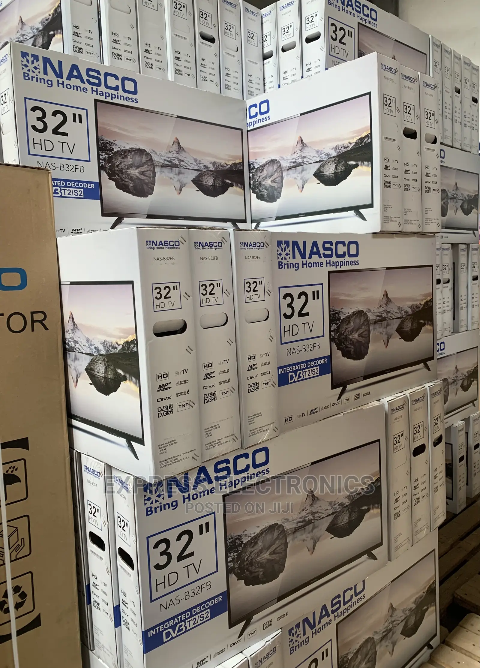 Nasco 32 Inches Digital Satellite Tv