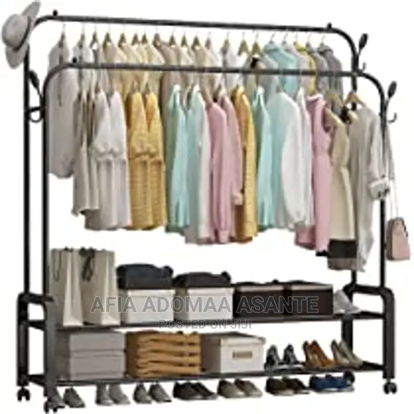 High Quality Cloth Hanger With Shoe Rack
