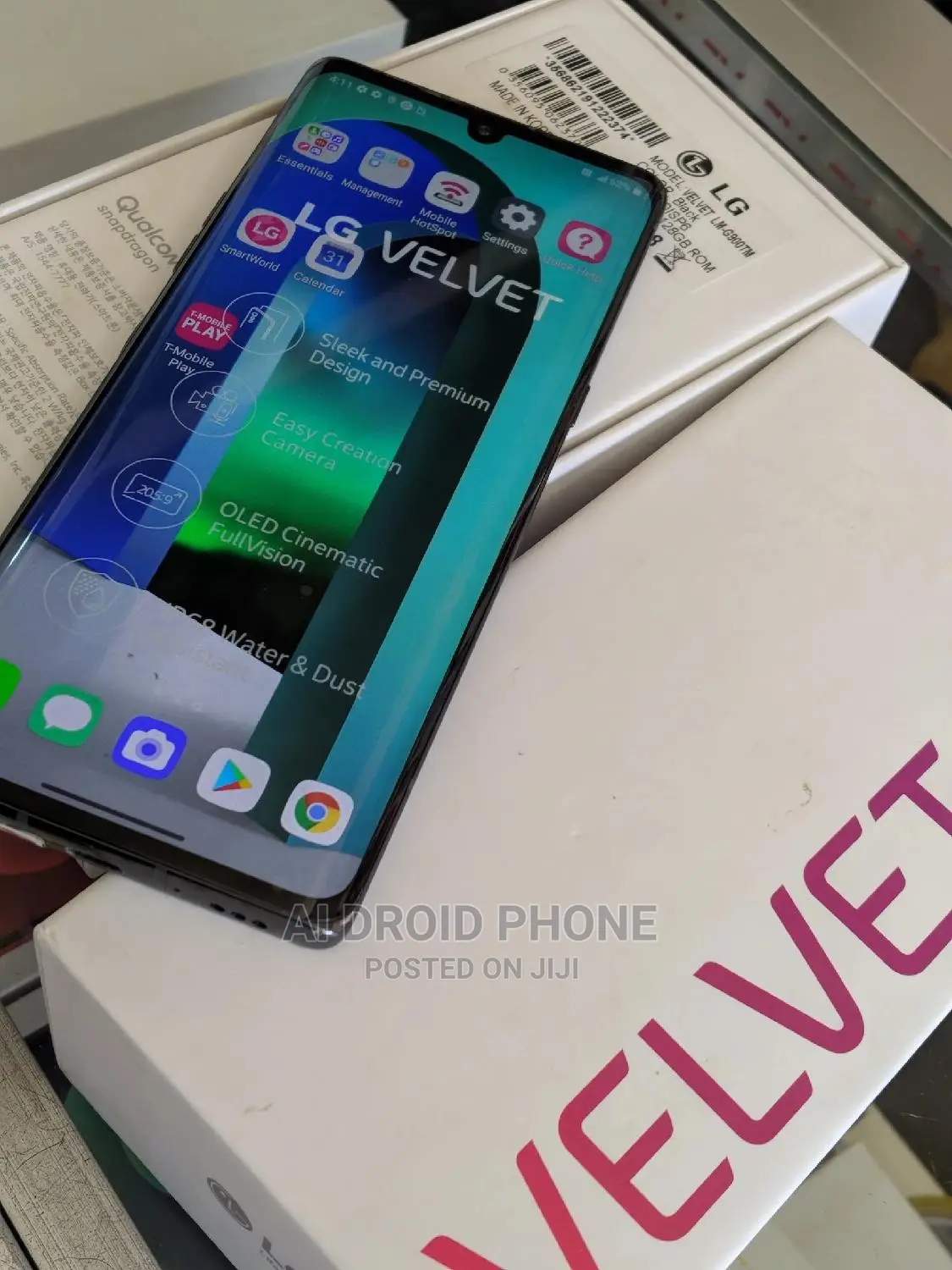 New LG Velvet 128 GB