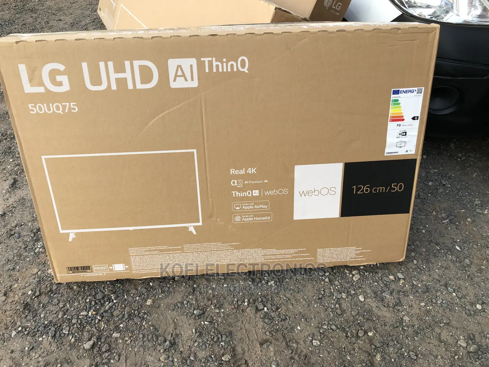 Freeview HD LG 50UQ75 Smart UHD 50inches 2022 TV