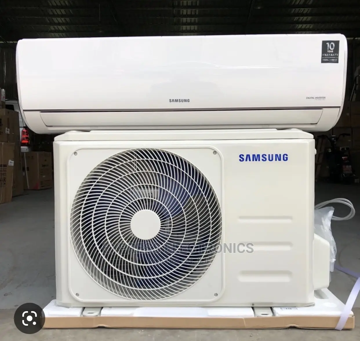 Fast Cool Samsung 2.0HP Inverter Air Conditioner+ AC Stand