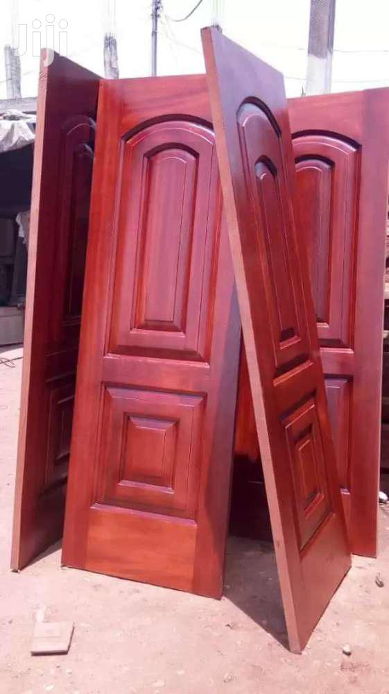 Wooden Doors Red