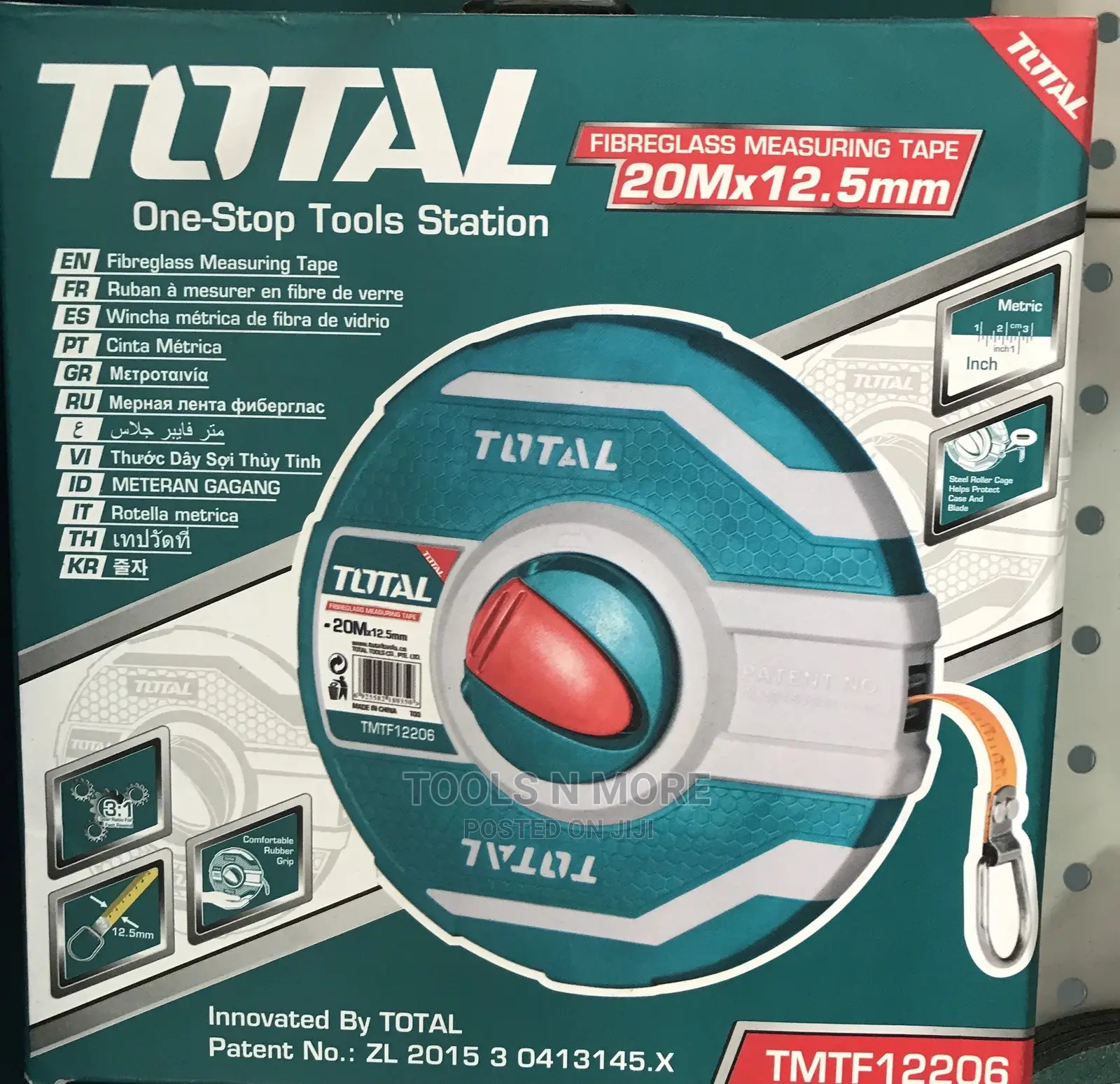 TOTAL Surveyor Tape (20m)