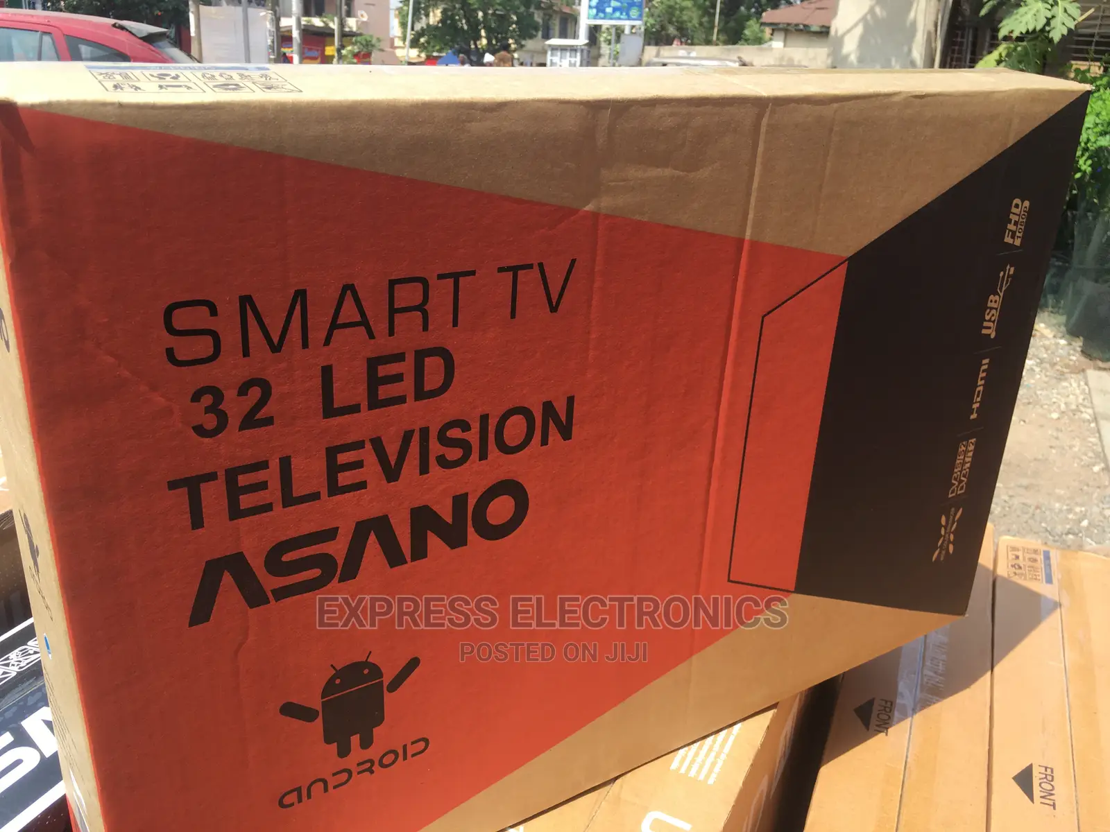 Slim Smart Asano 32”Android + Wireless Keyboard and Mouse