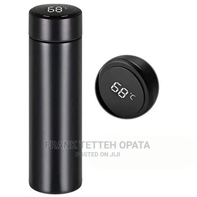 LED Touch Screen Display Temperature Bottle - 500ml