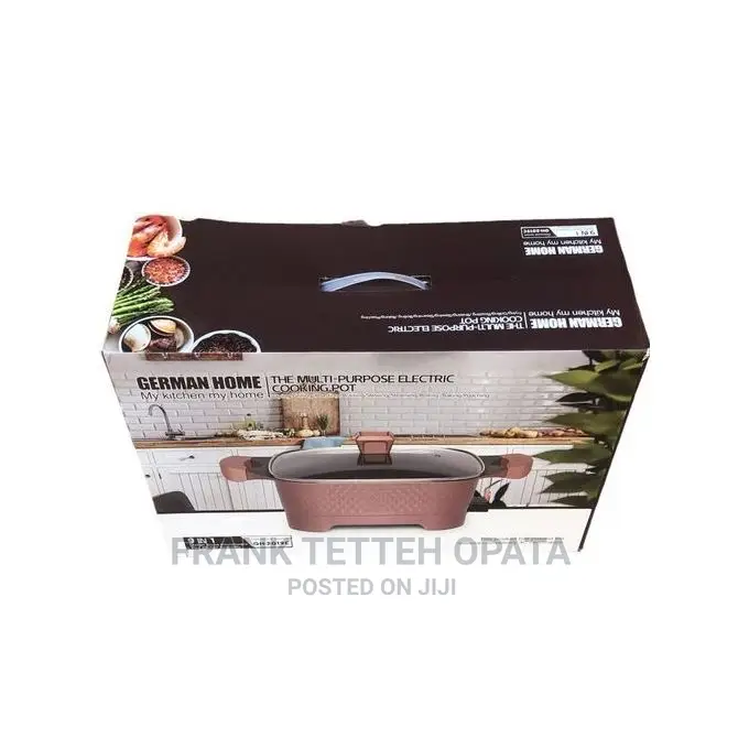 German Home Multipurpose Electric Cooking Pot - 10L
