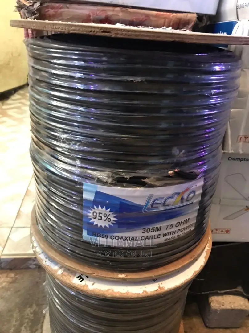 RG59 Coaxial Cable With Power