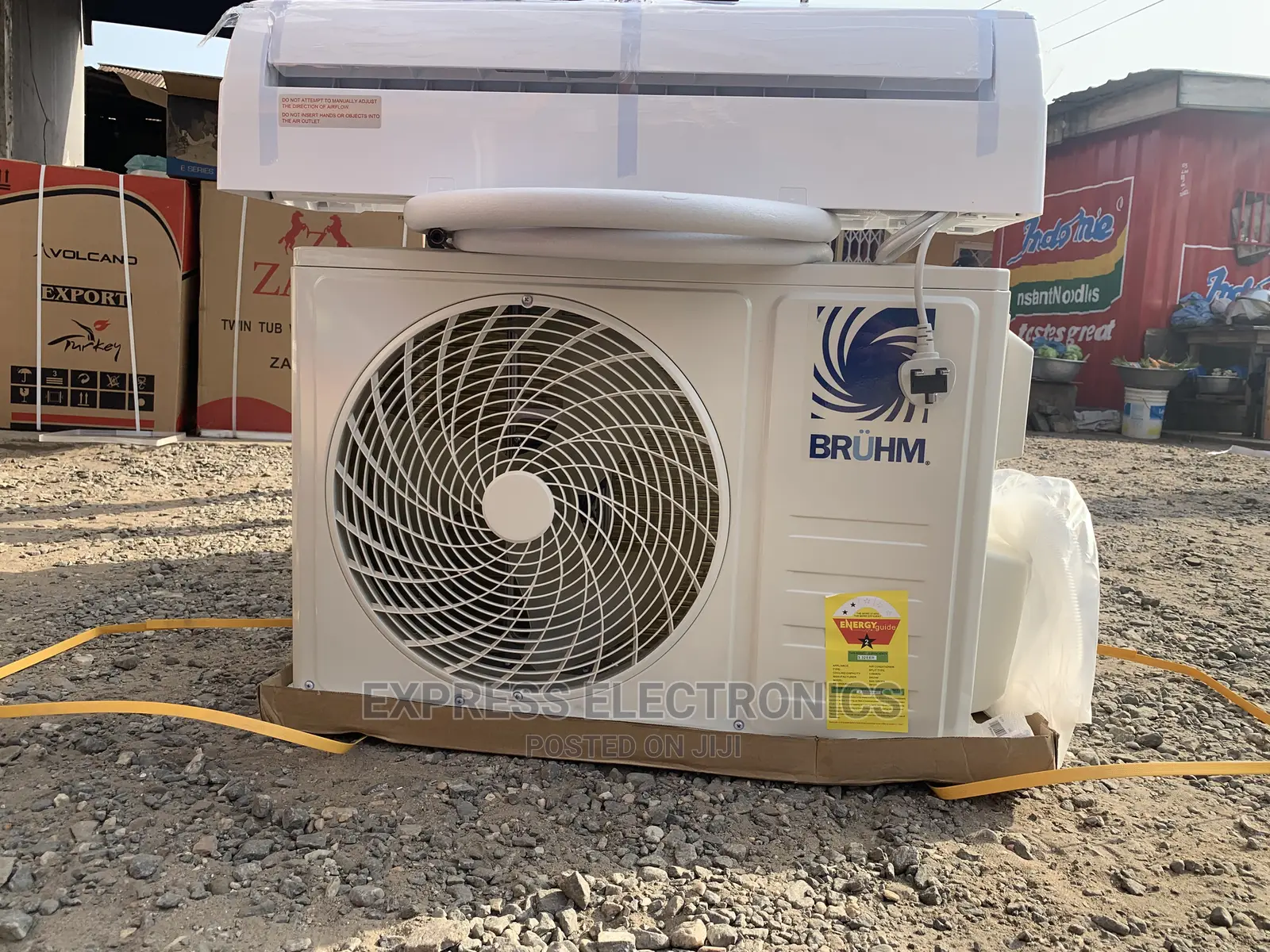 Eco Friendly Bruhm 1.5hp Split Ac + Wallmount