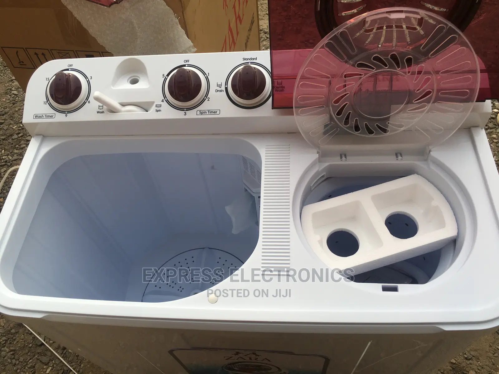 Long Lasting Zara 7kg Semi Auto Top Load Washing Machine