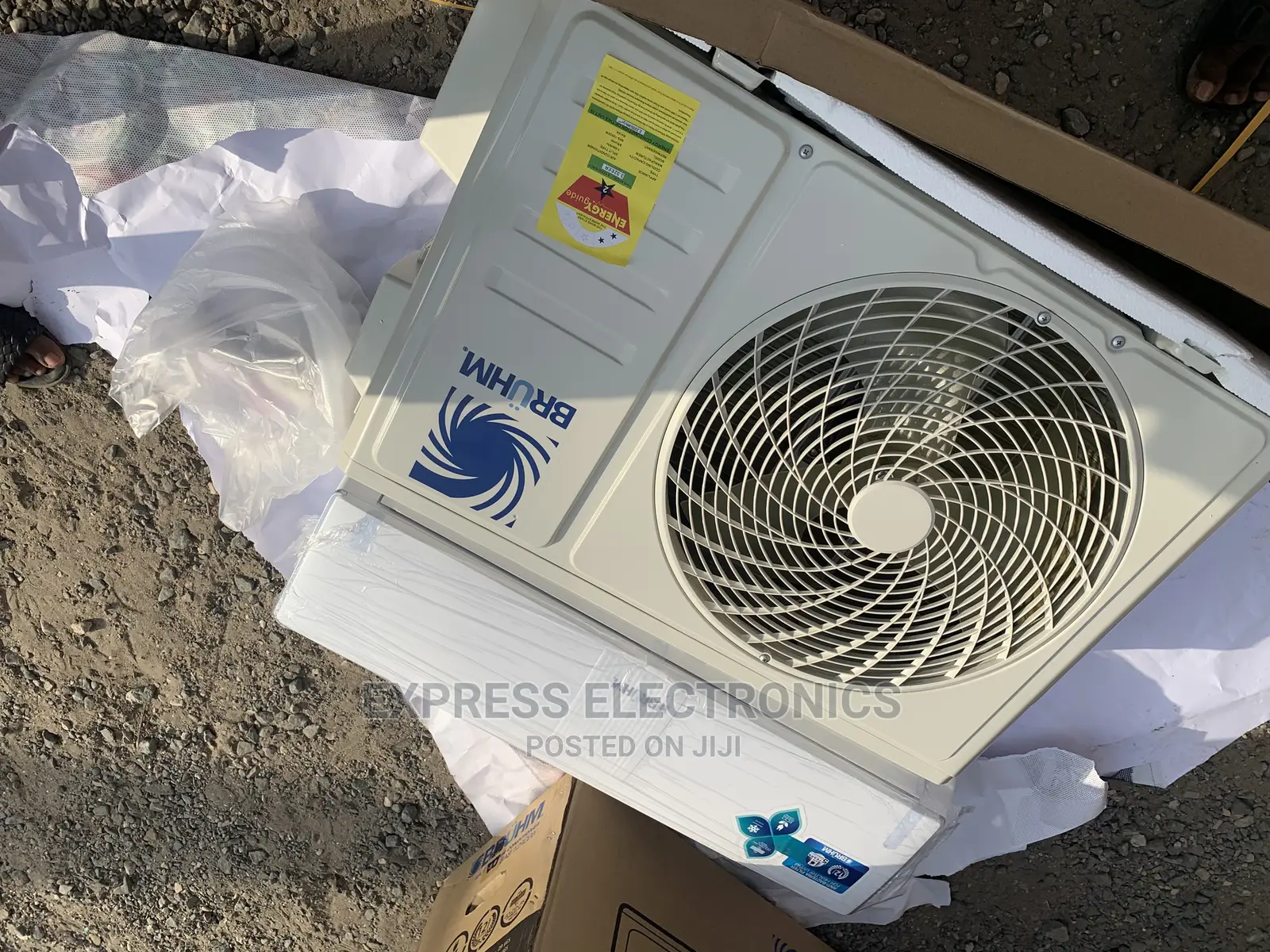 Indoor Unit Bruhm 1.5hp Split R410 Gas+Free Ac Wallmount