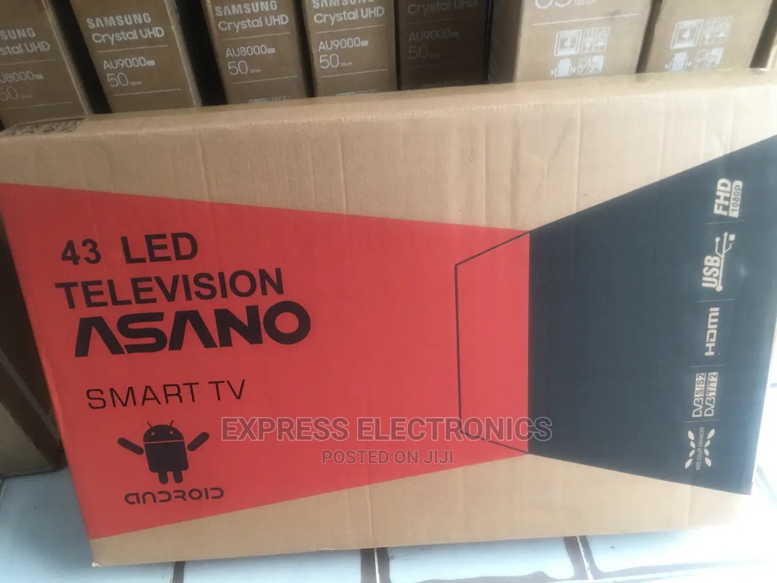Enjoy Netflix on 2022 Asano 43”Smart FHD TV+Tv Guard