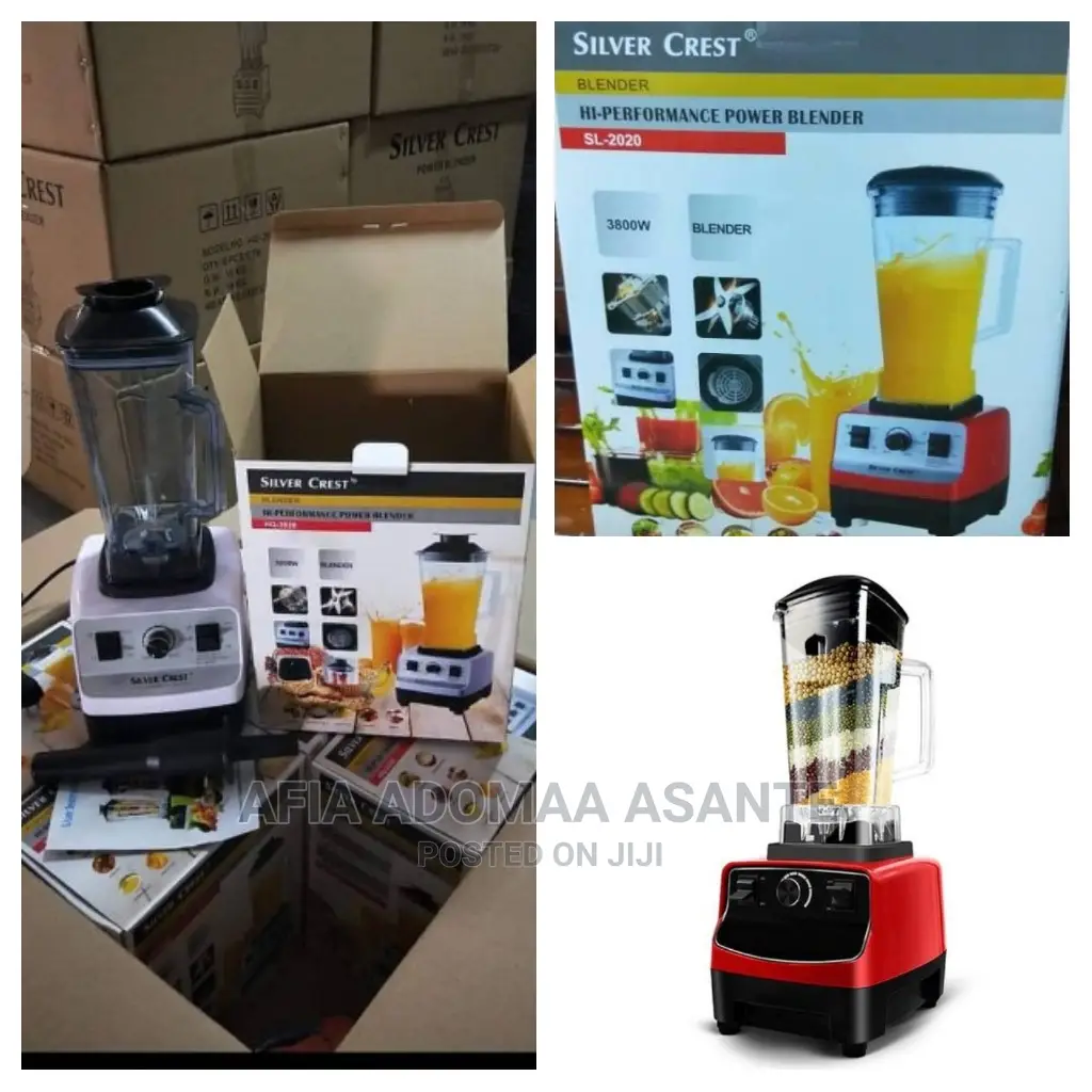 Single Cup Silver Crest Commercial Blender