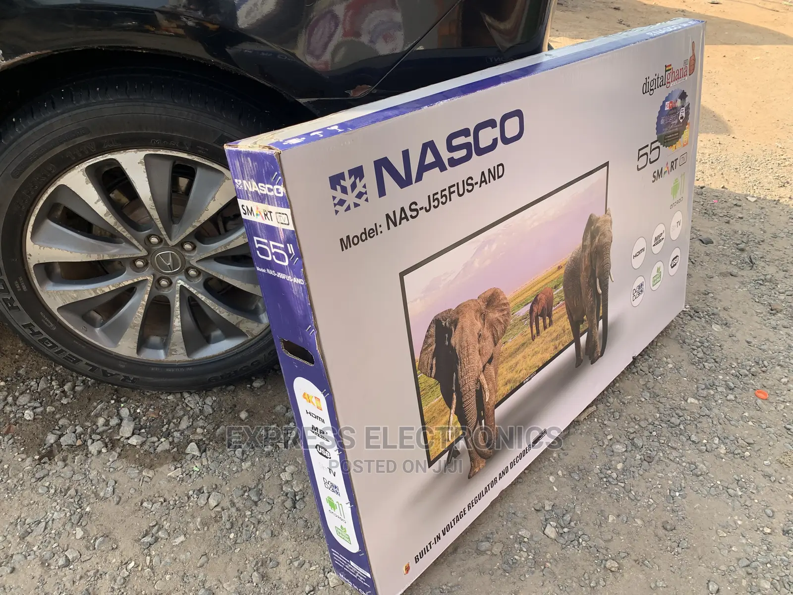 Advance NAS-J55FUS-AND 55”UHD Smart Bluetooth+ Dstv