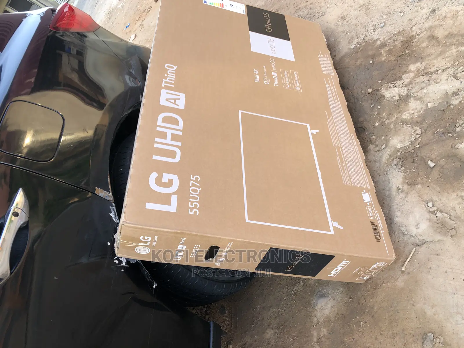 Wall Mountable LG 55inches UHD Satellite 2022model 