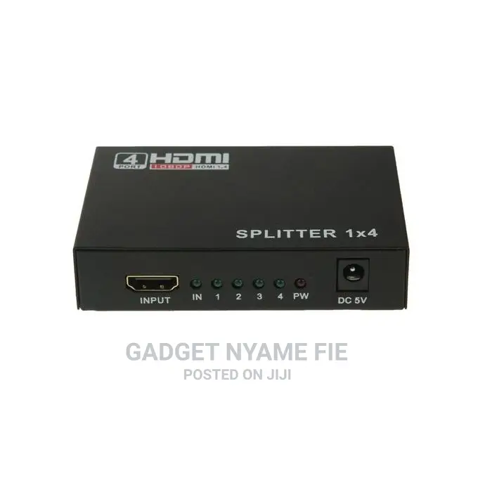 Mini HD 1080P 1 X 4 HDMI V1.4 Splitter for HDTV / STB/ DVD -
