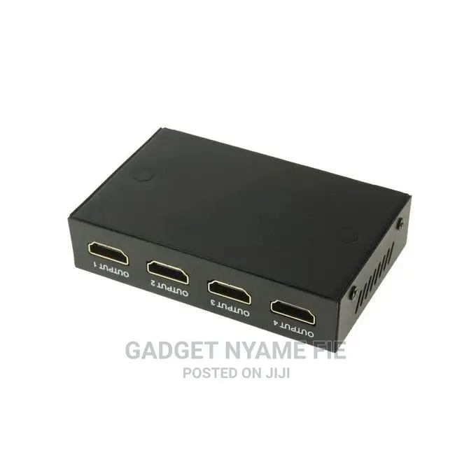 Mini HD 1080P 1 X 4 HDMI V1.4 Splitter for HDTV / STB/ DVD -