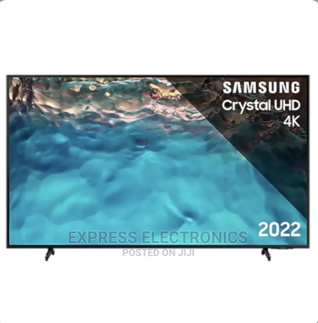 Samsung TV 55" Crystal Uhd Smart 55bu8000+Wallmount