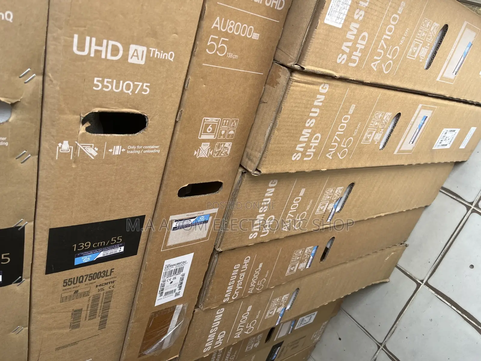 Samsung Crystal Ultra HD (4K) Smart LED 65”Series 8 2021 Tv