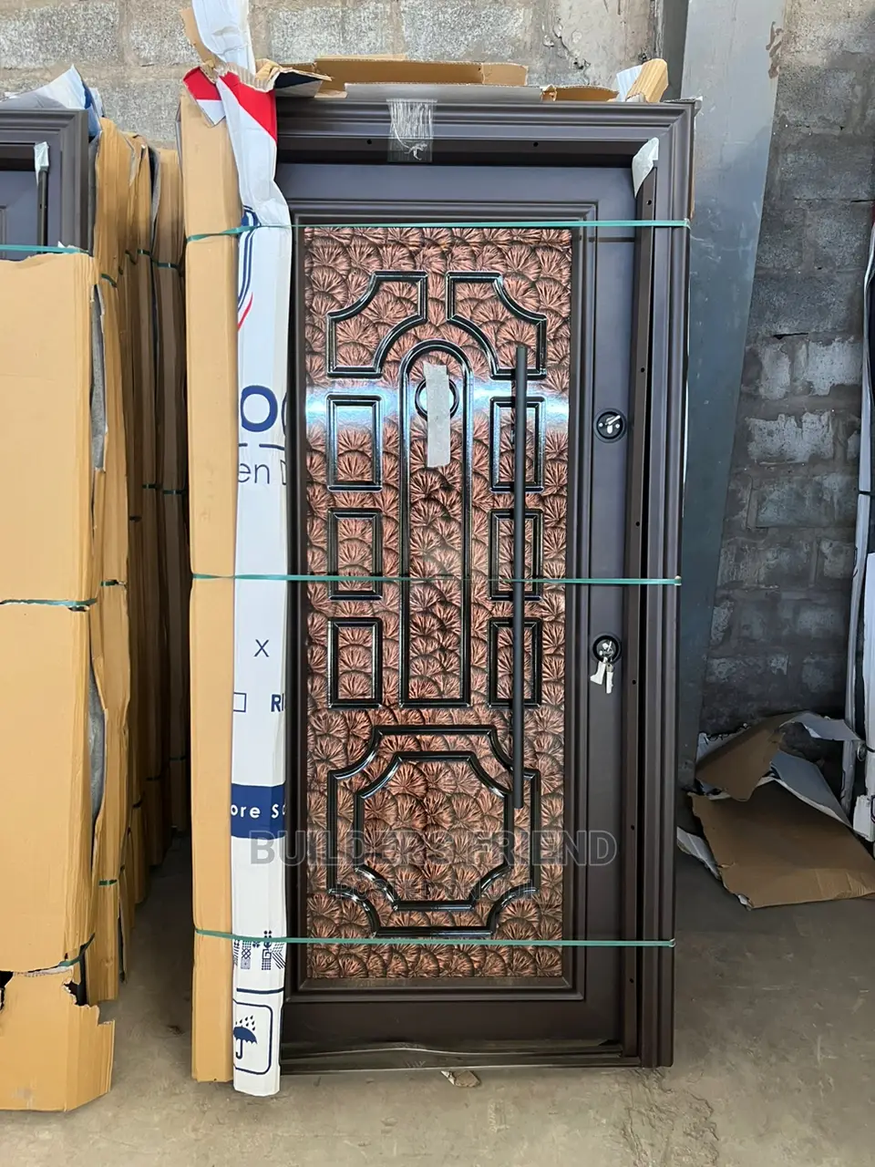 Turkish Heavyduty Double Lock Security Door+All Accessories