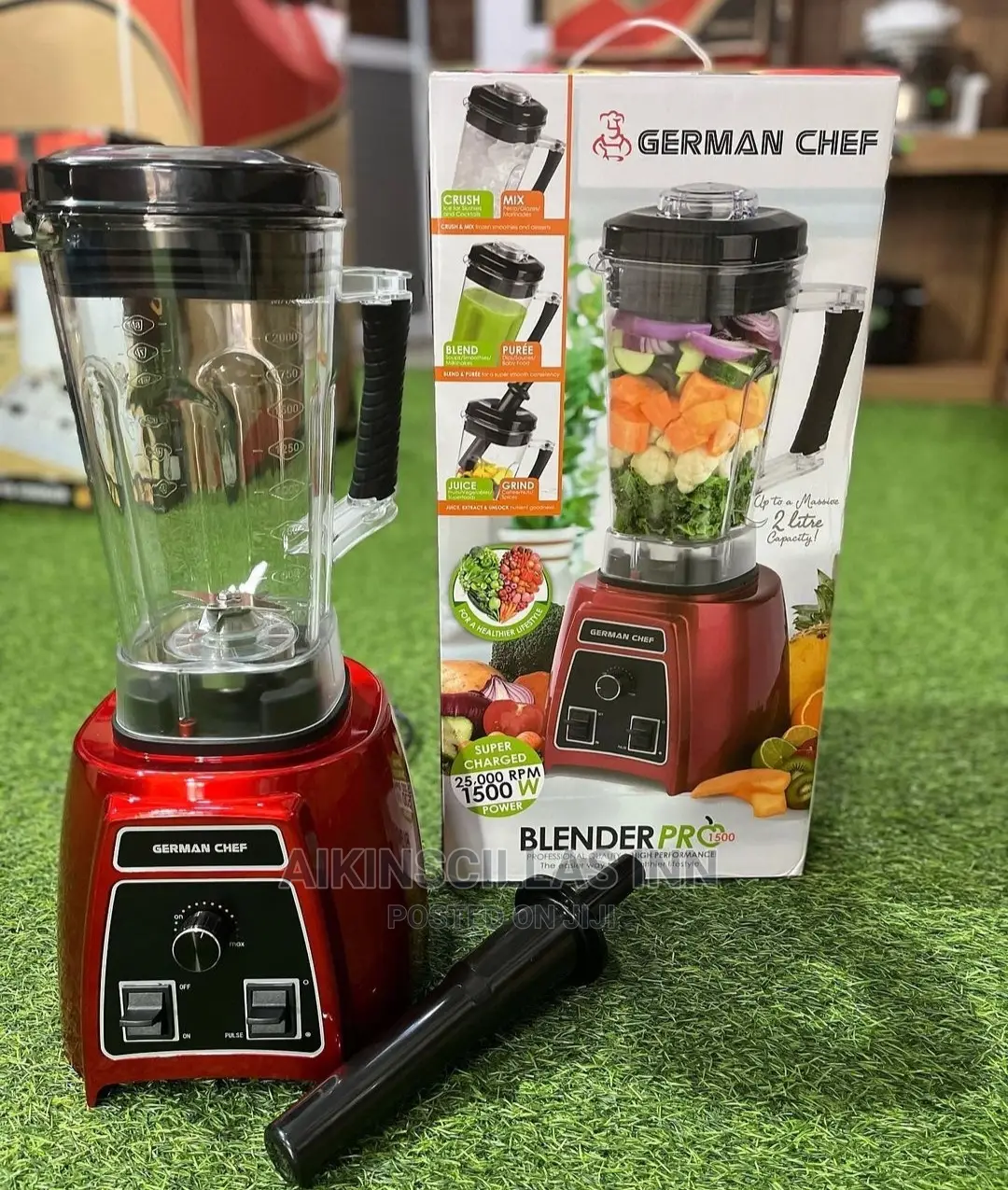 German Chef Pro Commercial Blender