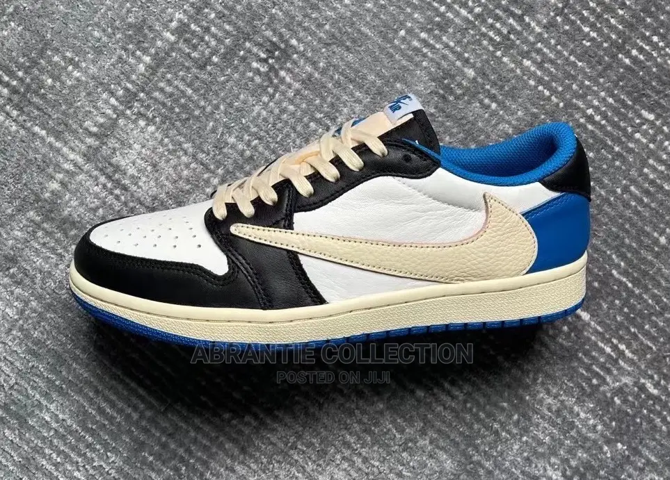 Air Jordan 1 Low Travis Scott Fragment Military Blue