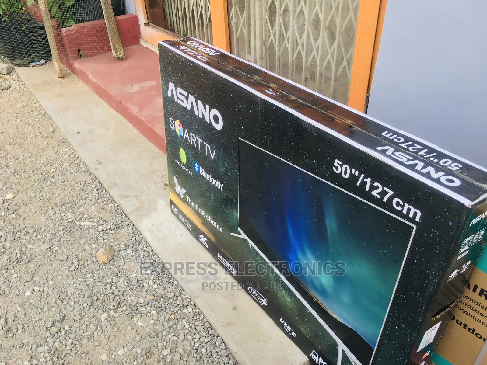 Unique Brand New 50” Uhd Smart Android Asano*Dstv