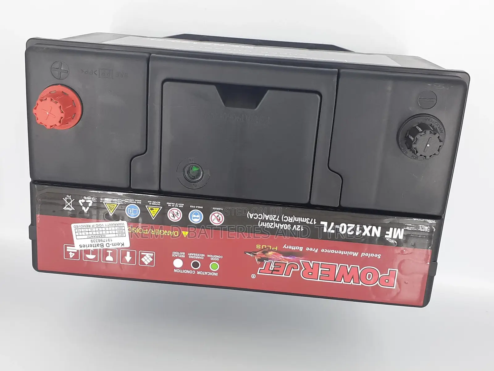 17 Plates Car Battery for Pick-Ups and 4X4 + Free Delivery