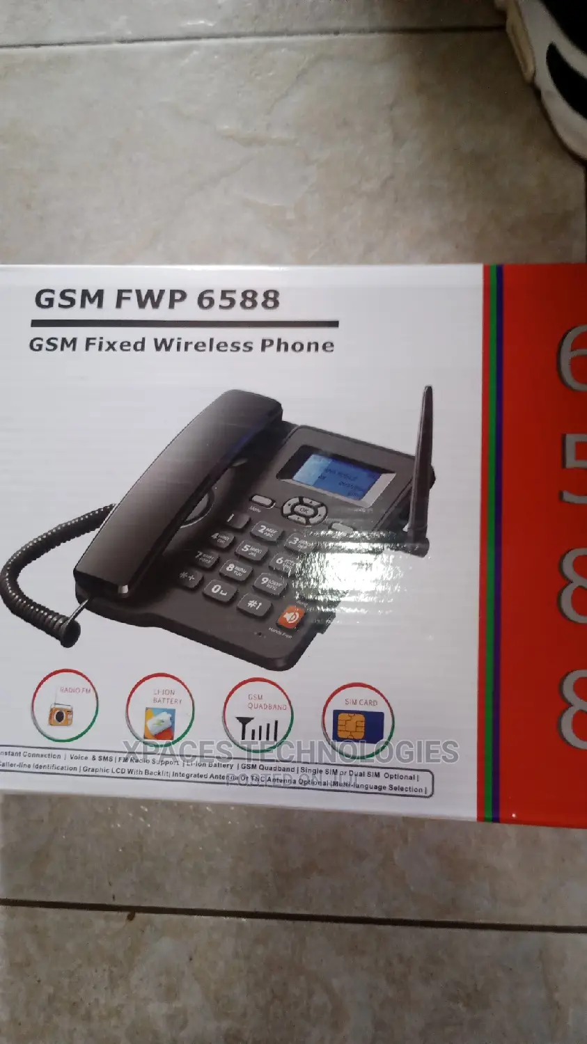 Landline Simcard Desktop Phone GSM Fixed Wireless Double SIM