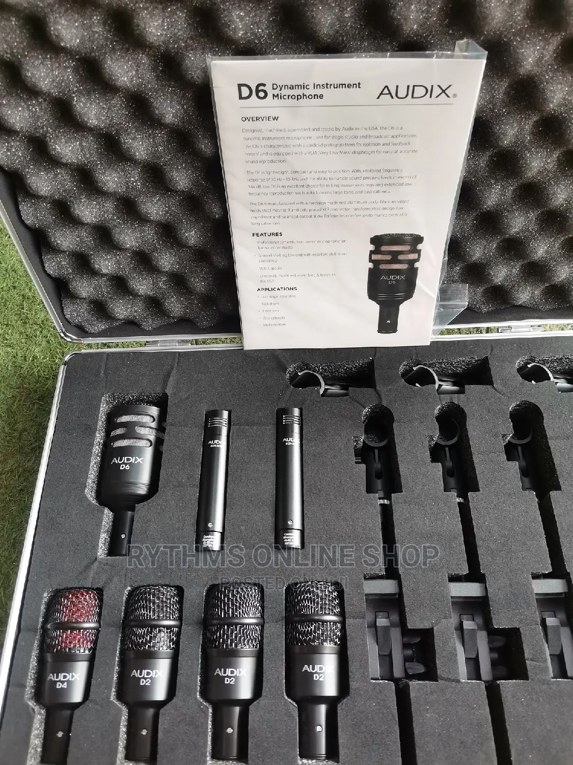 AUDIX DP72 Drums and Instruments Microphone