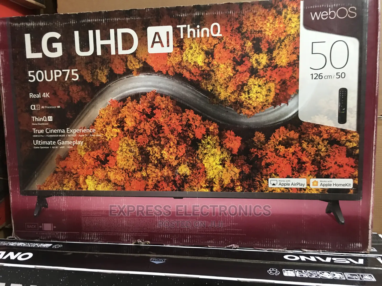True Cinema Experience LG 50”Uhd4k 50UP75003 Smart+Tv Guard
