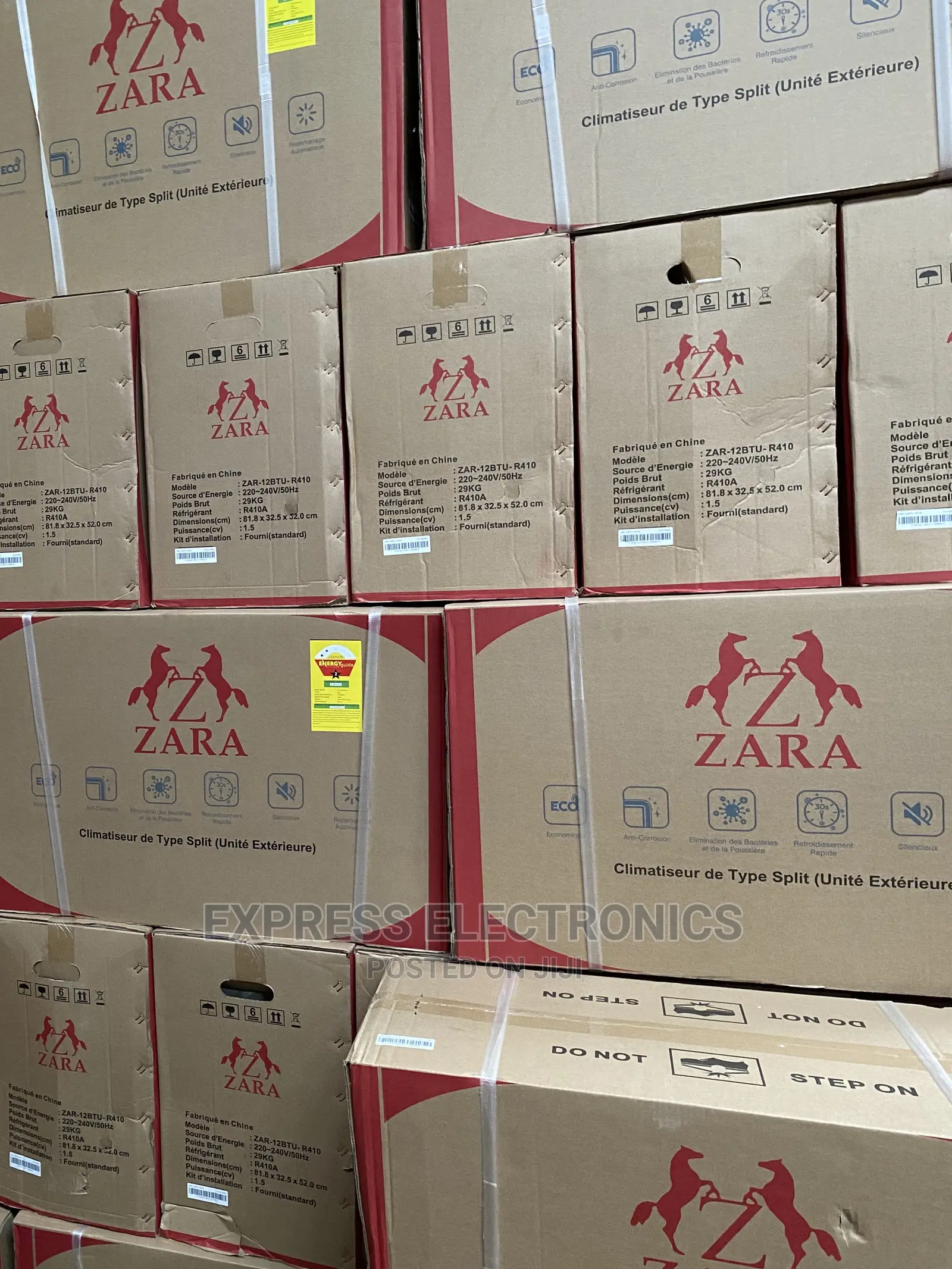 Newly Genuine 2.0hp Split Zara R410 Gas+Wallmount/Kettle