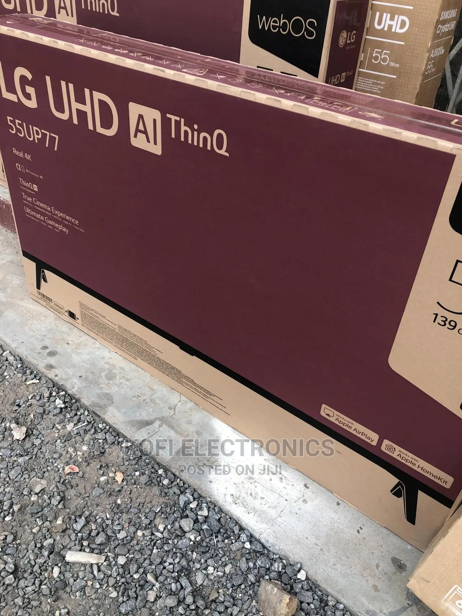 55inch Ultra HD HDR Smart LED LG TV Freeview Play Freesat