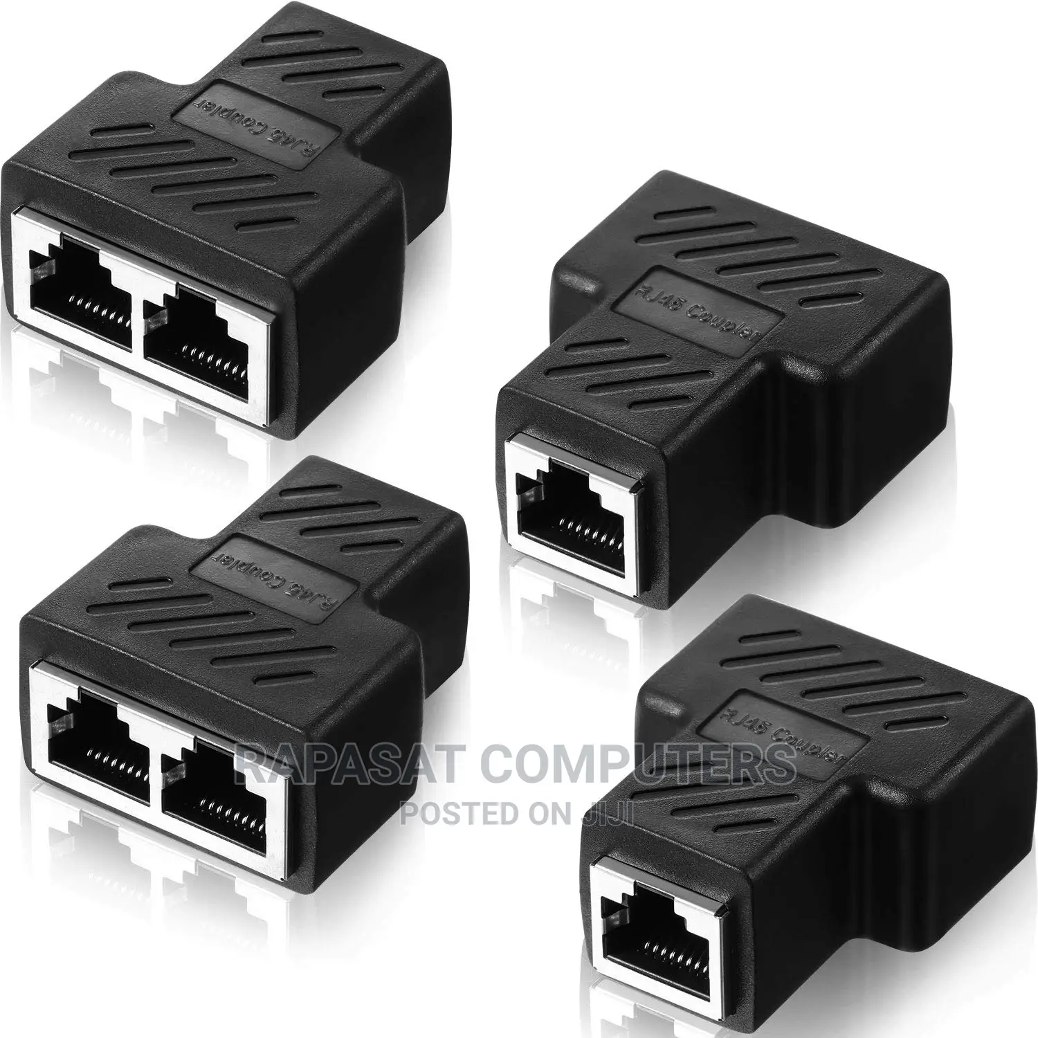 RJ45 Ethernet Splitter Connectors 1 to 2 Splitter Connectors