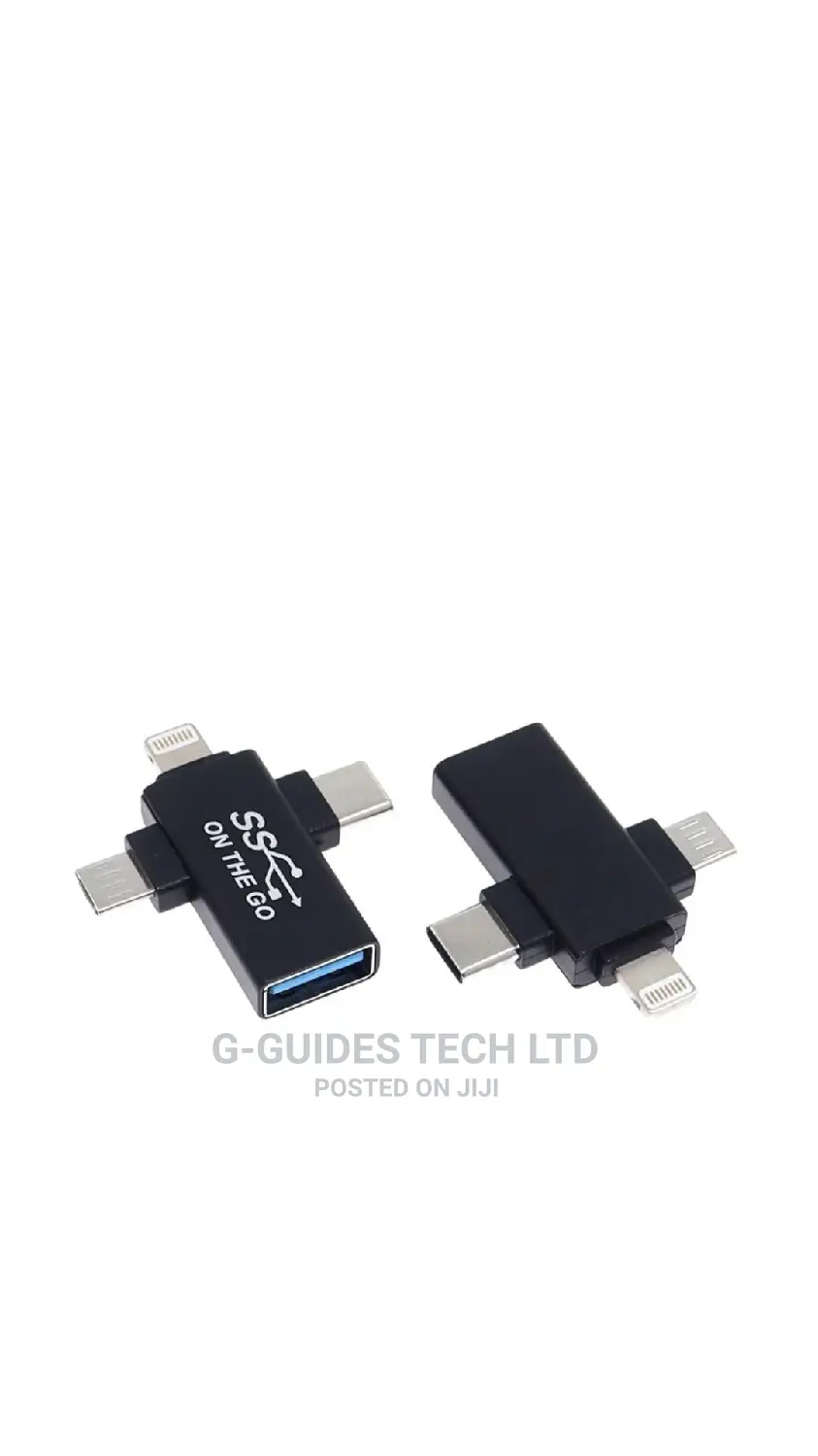 3 in 1 Otg Adapter Usb 3.0 for Type-C, Micro and iPhone