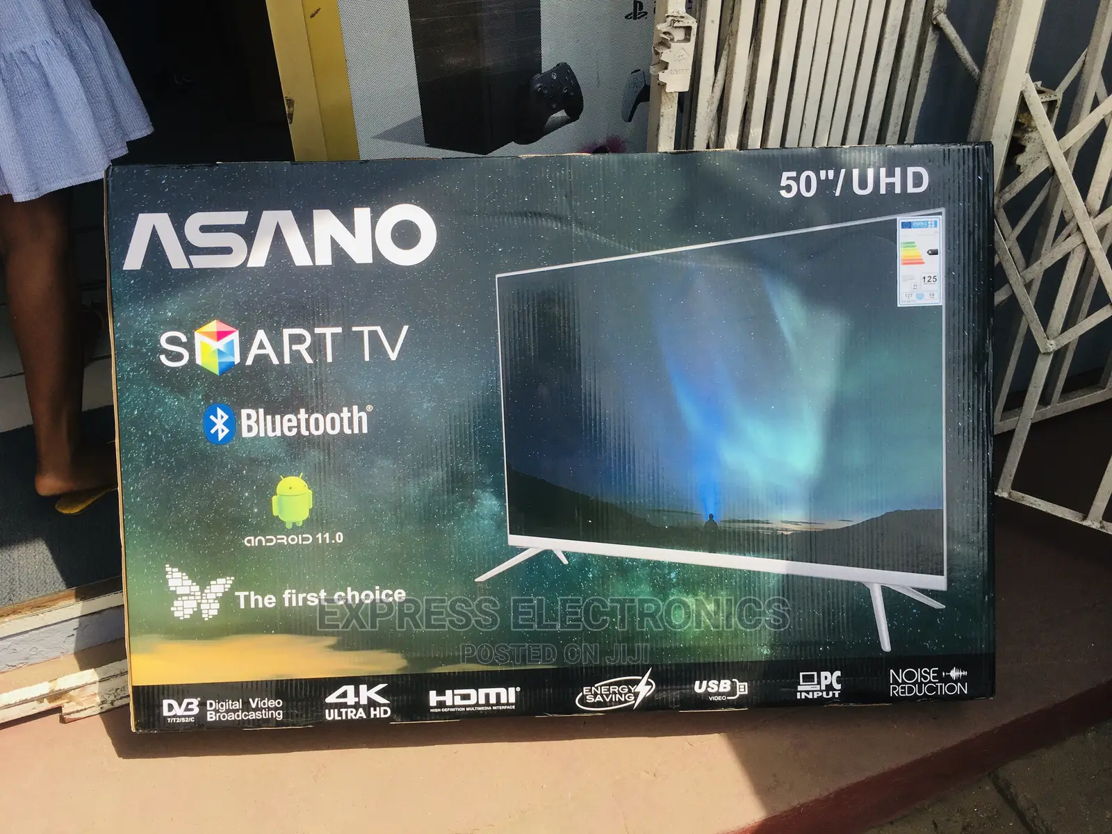 Affordable Quality Asano 50” Uhd Smart Android+Bluetooth