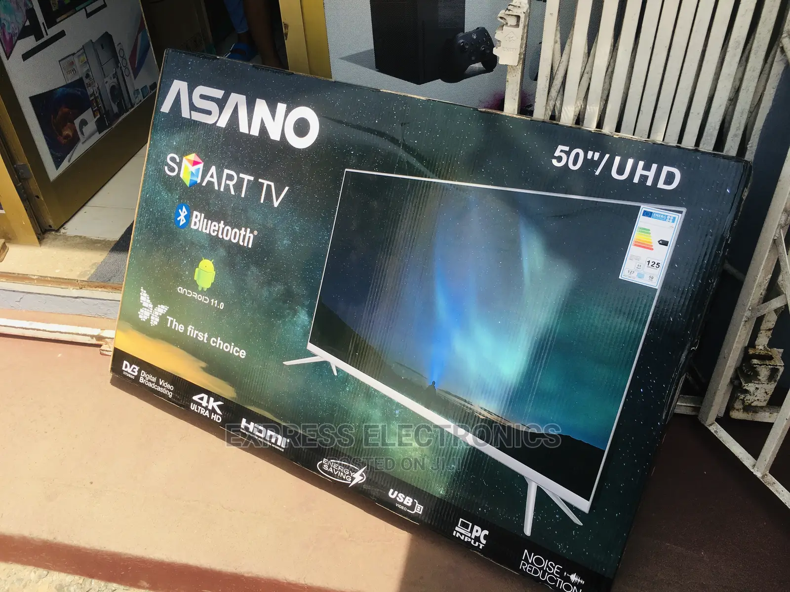 Affordable Quality Asano 50” Uhd Smart Android+Bluetooth