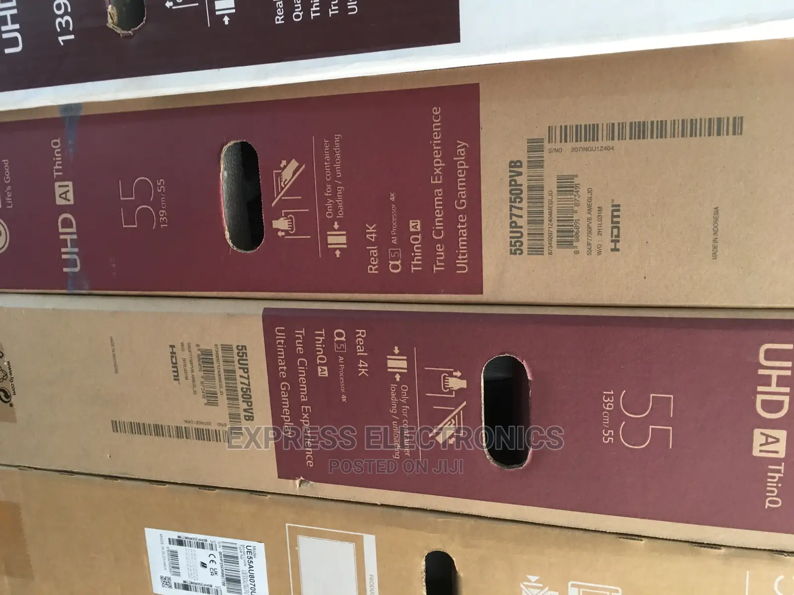 Best Quality Smart 55”UHD LG 55UP75003+Wireless Keyboard