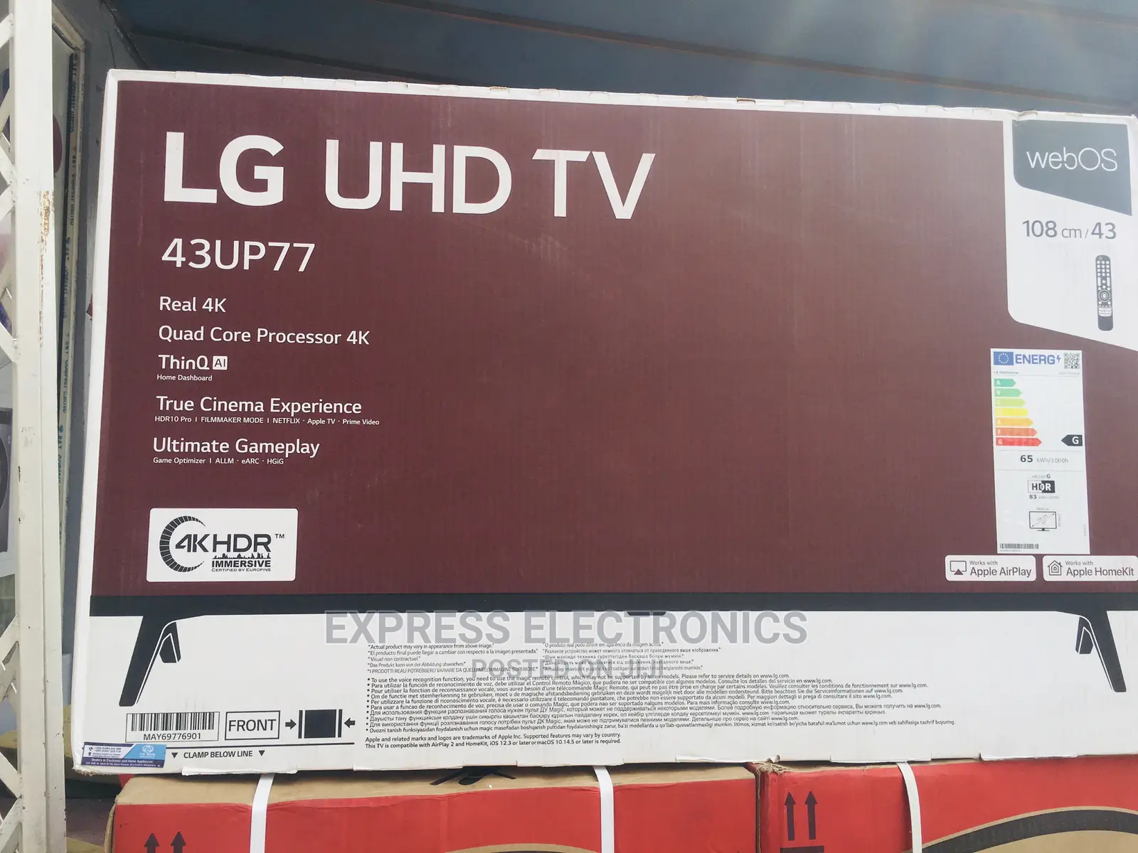 43UP77003 Ultimate Gameplay LG Real 43”UHD 43UP77003