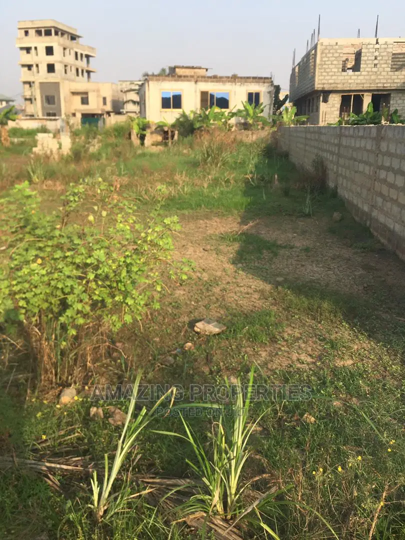 2 Plots of Land(100x140ft) for Sale Spintex Shell Signboard