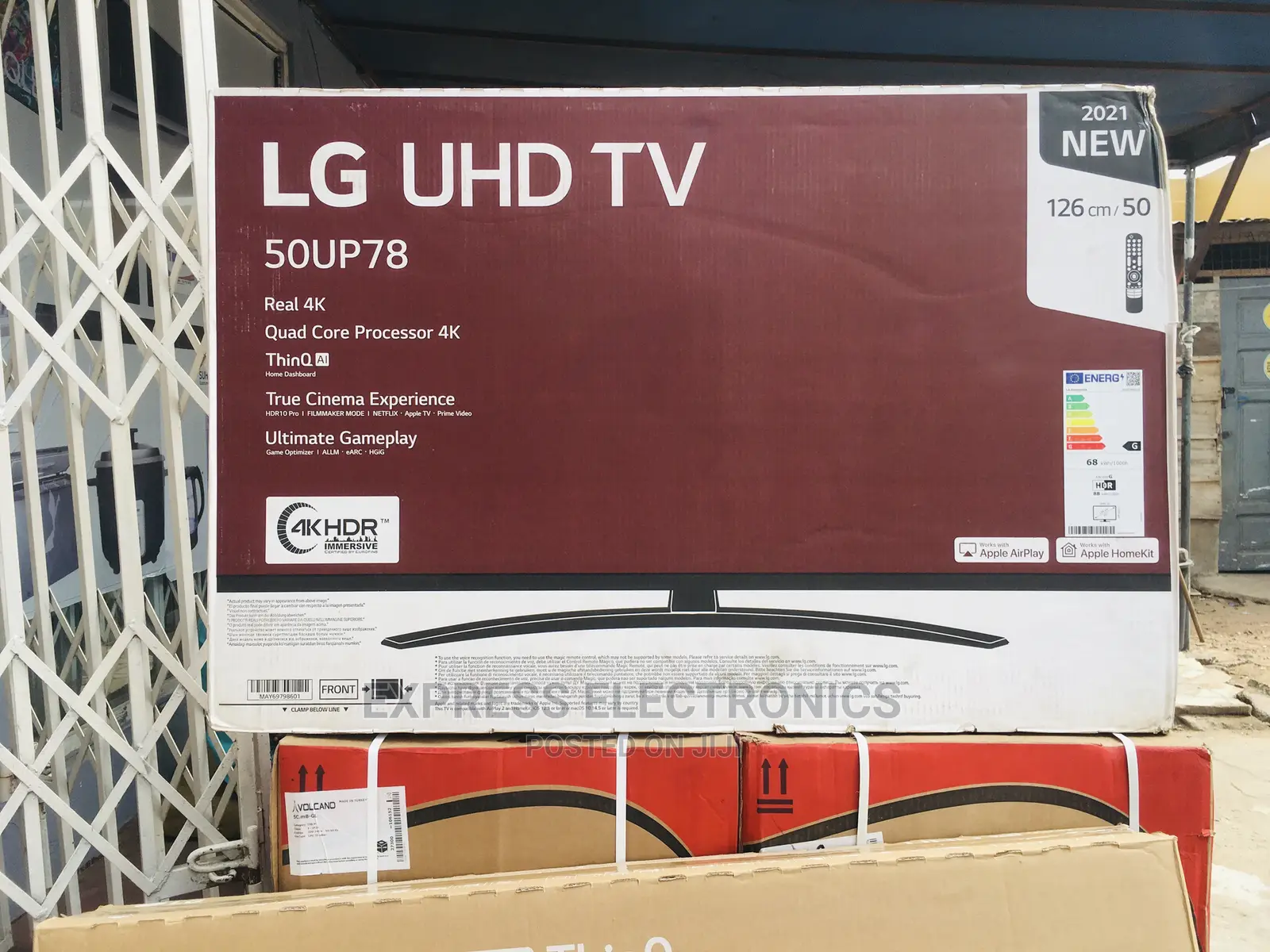 Experience Good Quality LG 50”UP7800 Uhd4k+Wireless Keyboard