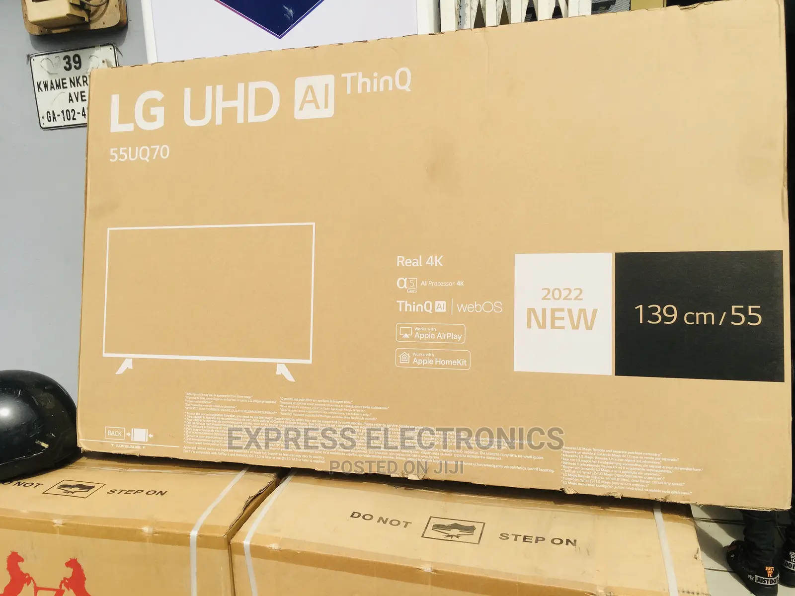 Experience Good Quality LG 55”UQ70003 UHD Smart+DSTV