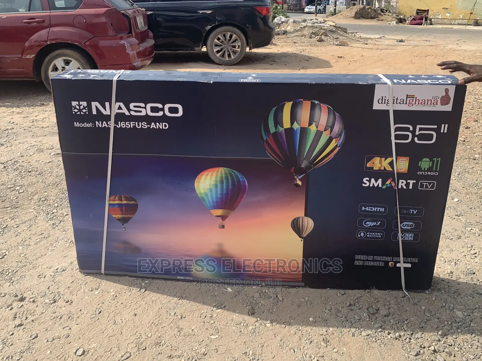Enjoy Netflix on NAS-J65FUS-AND Nasco65”UHD Smart Android