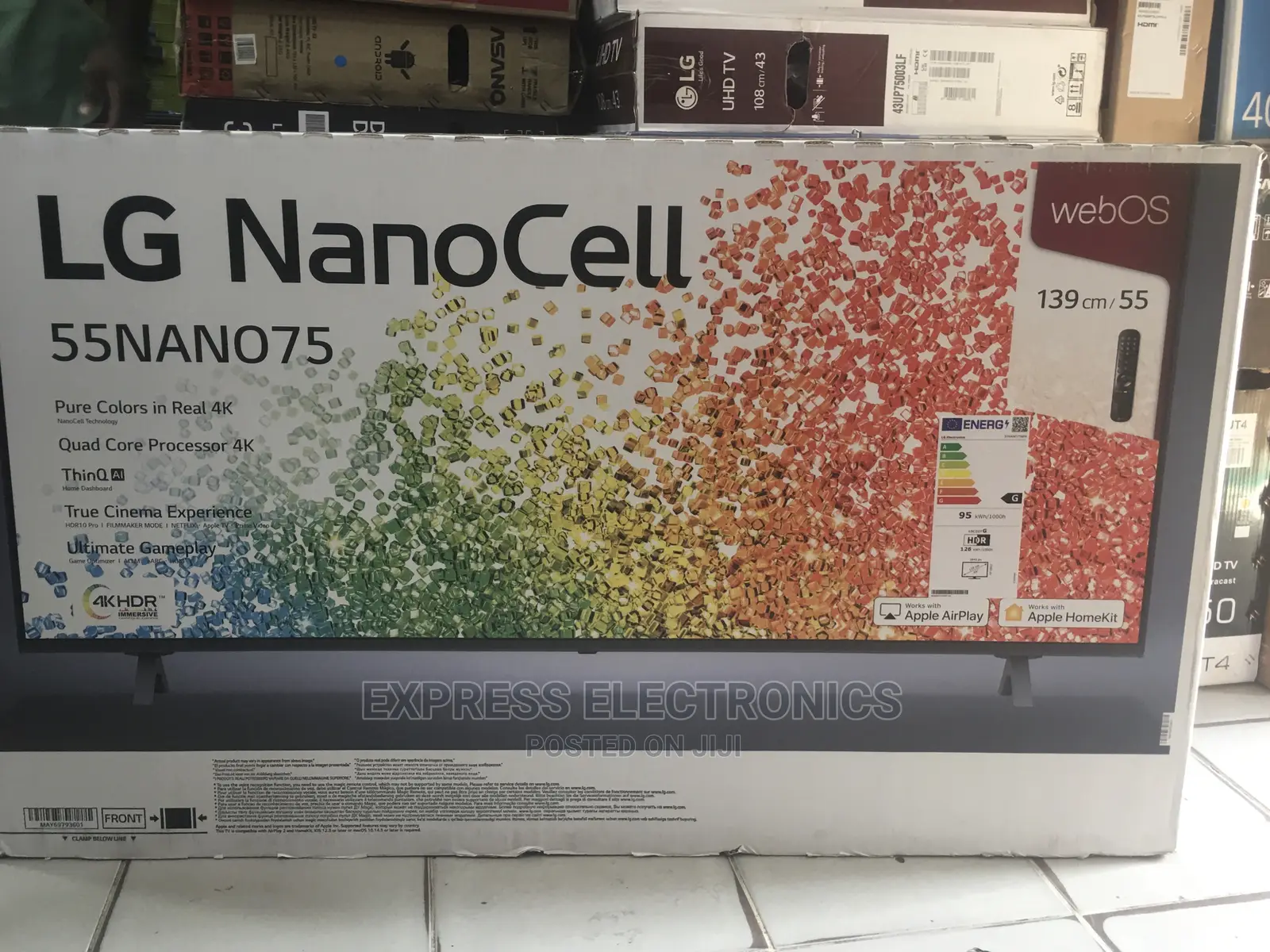 Experience Good Quality LG UHD Smart 55”Nanocell+Bracket