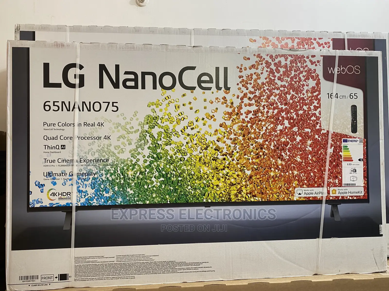 Enjoy Netflix on LG UHD Smart 65”Nanocell Nano 756